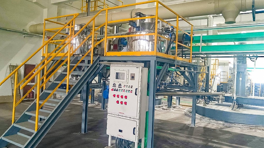 三聚氰胺粉末氣力輸送