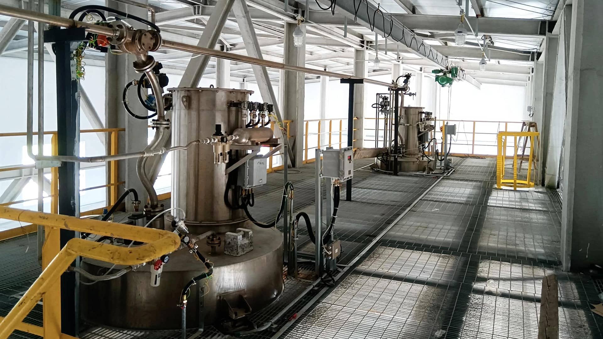 次氯酸鈉氣力輸送