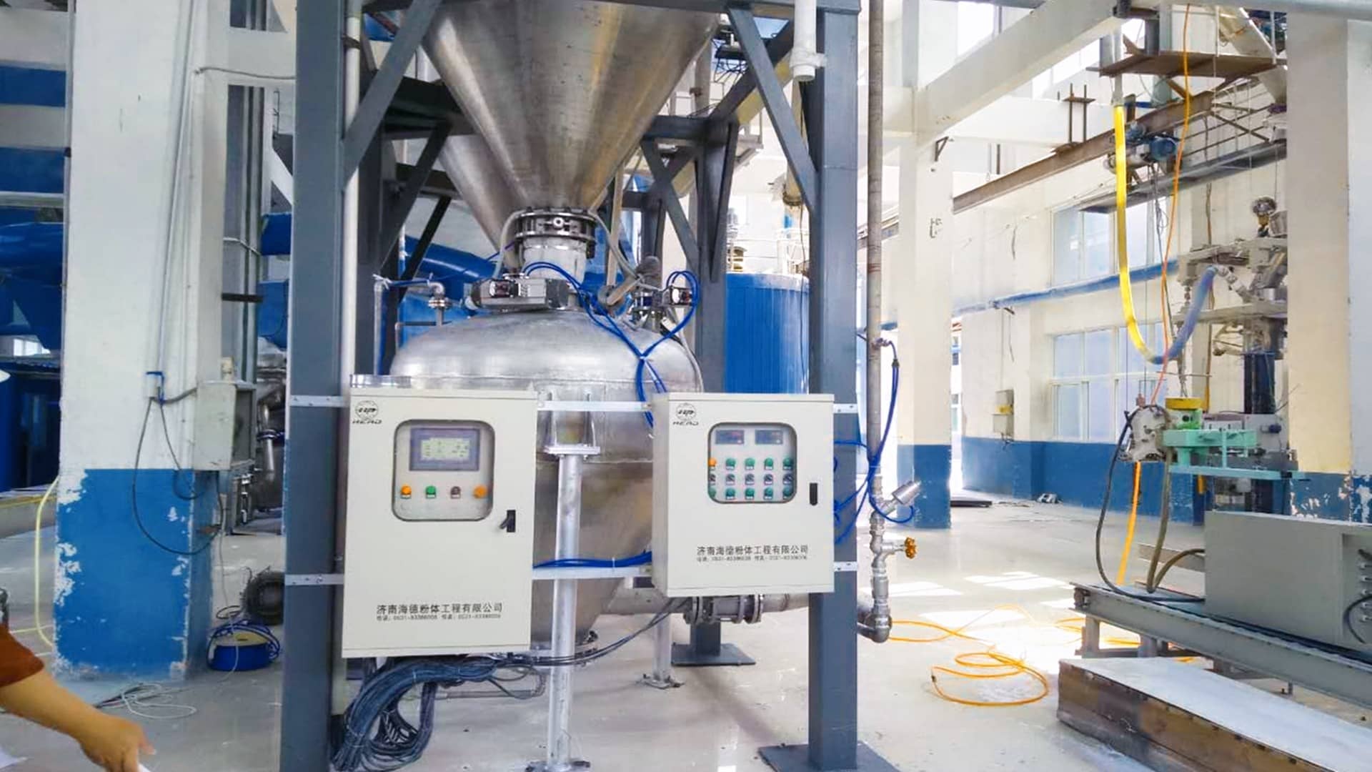 橡膠粉氣力輸送