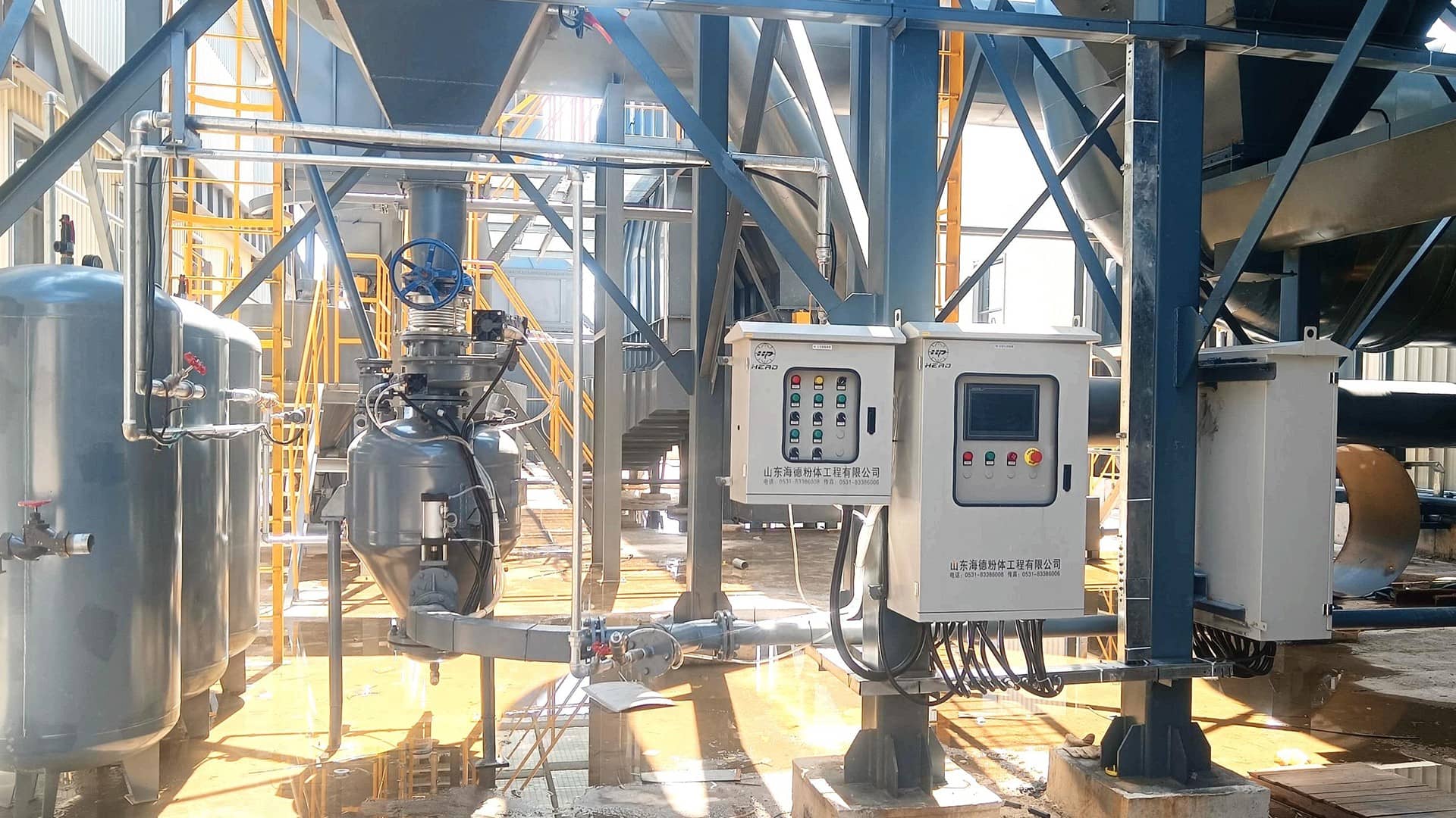 三氧化鉬氣力輸送