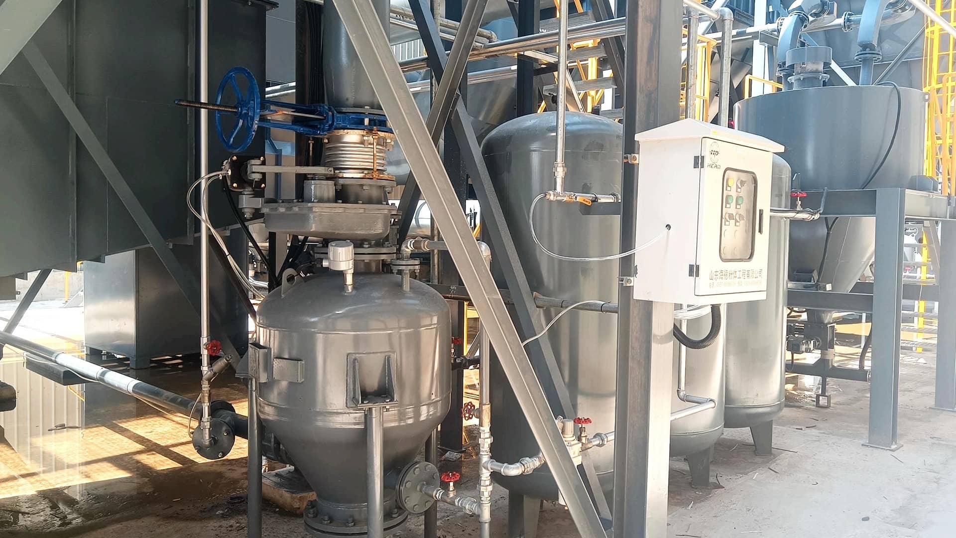 蕎麥皮氣力輸送簡介，氣力輸送設(shè)備價格多少錢？(圖2)