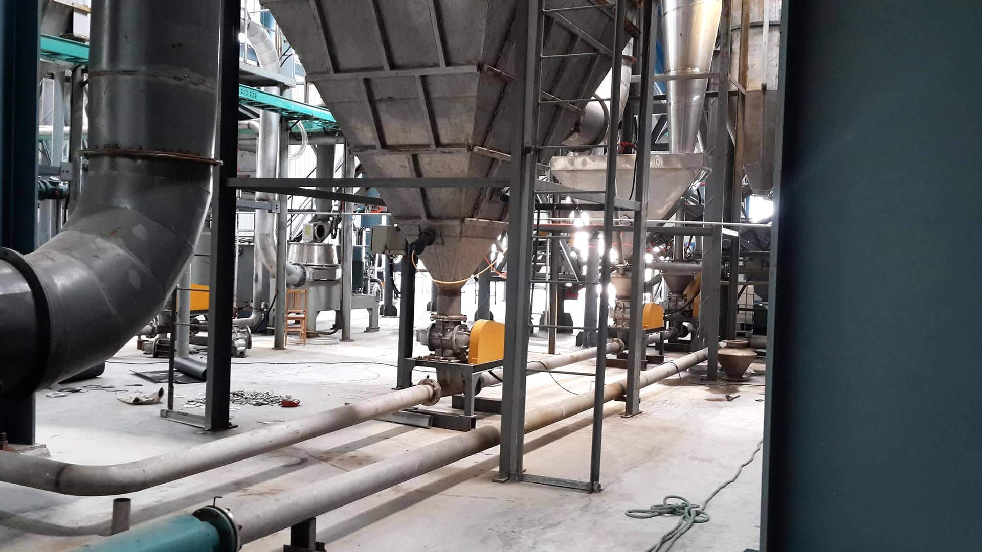 固體粉末氣力輸送