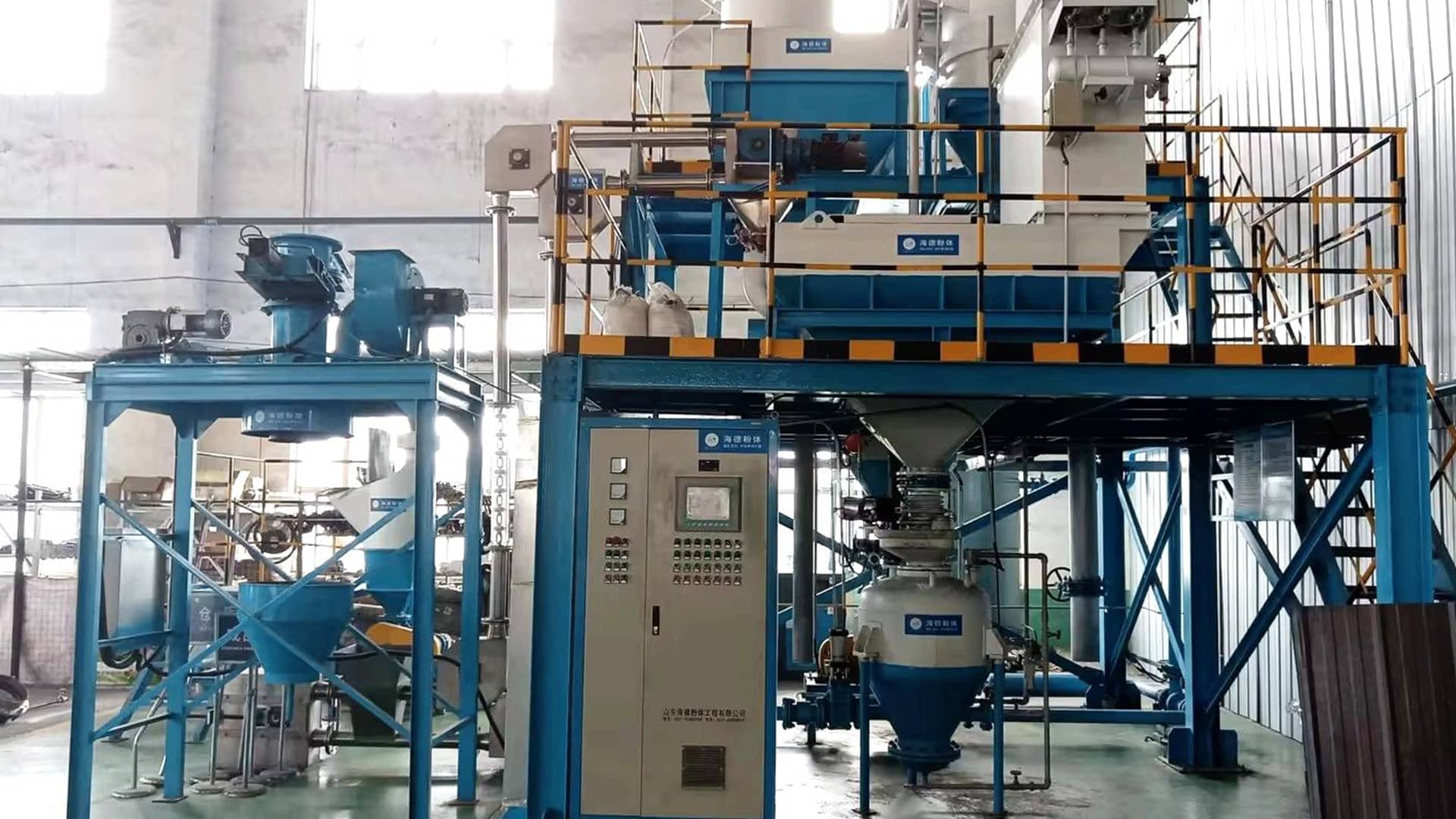 聚苯烯氣力輸送設(shè)備介紹，粉體輸送系統(tǒng)價格多少錢？(圖2)